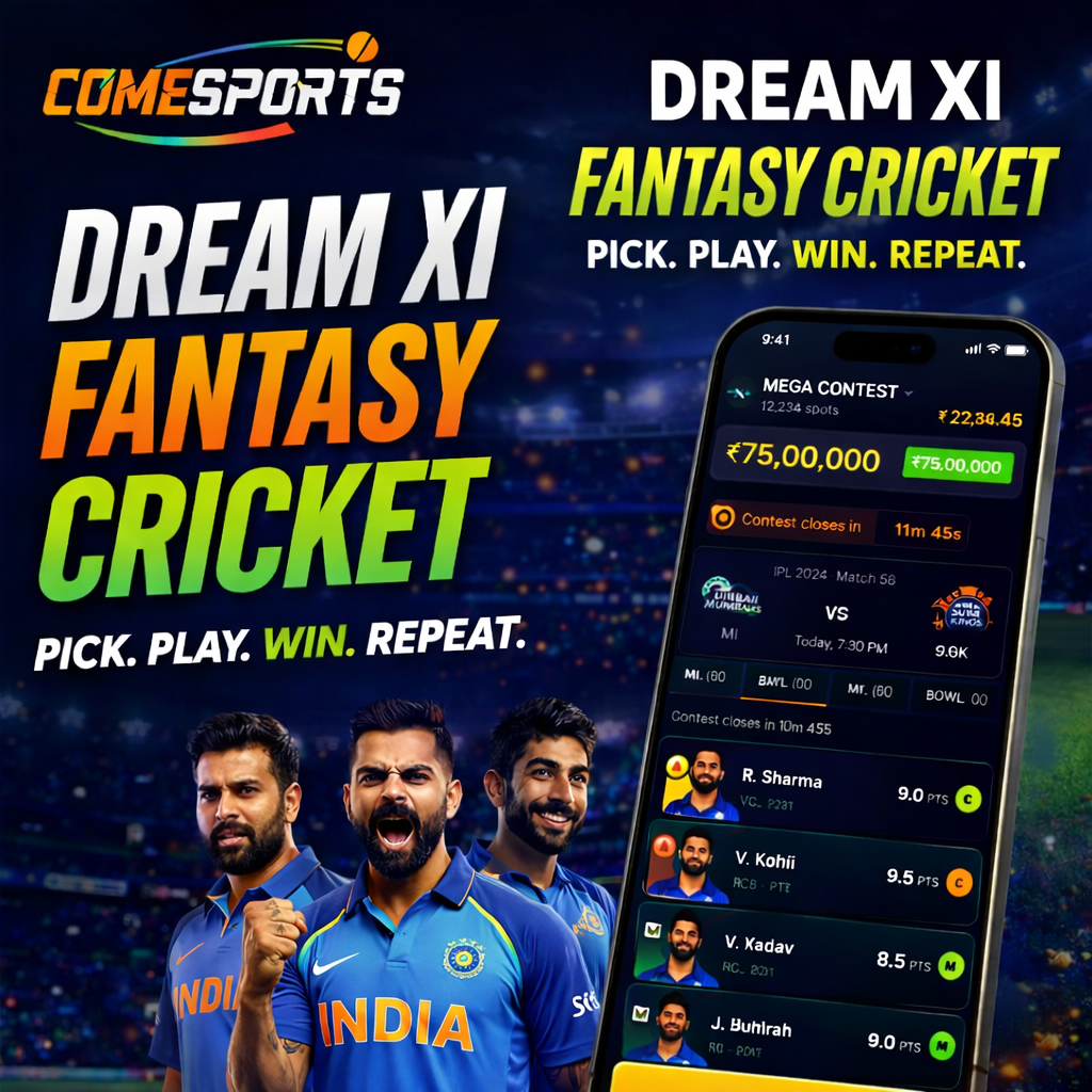Cric Play App fantasy cricket challenge visual